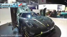 فیلمخودروی عجیب میلیاردر ایرانی در نمایشگاه خودروی ژنو