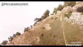 کلیپی دیدنی نمای کوه قلعه میران، پاقلعه، رامیان
