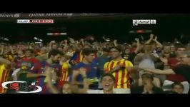 گل های بازی بارسلونا vs سانتوس  5  0  سسک فابرگاس