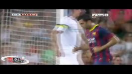 گل های بازی بارسلونا vs سانتوس  6  0  سسک فابرگاس