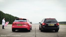 اخبار خودرو  تخت گاز   Audi RS6 vs AMG E63 S