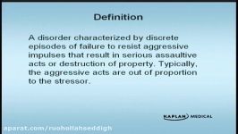 Psych ch 13 02 Intermittent Explosive Disorder