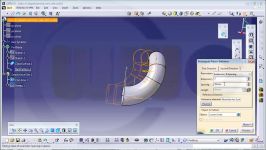 Abgaskruemmer  Catia v5 Training  Sweep with Law