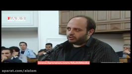 فرار لاریجانی پاسخ به سؤالی درباره احمدی نژاد
