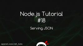 Node JS Tutorial for Beginners #18  Serving JSON Data