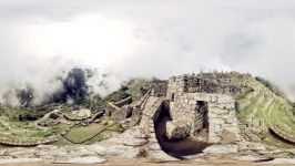 Machu Picchu 360 Video Cloudscape 8K