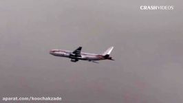 Amazing Airplane Struck By Lightning  Plane Crash