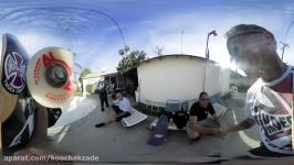 Skateboarding in California Badlands shot in 360°  Nikon KeyMission 360 Action Camera