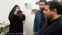 بازدید استاد رائفی پور غرفه راگا در نمایشگاه رسانه های دیجیتال ۱۳۹۵