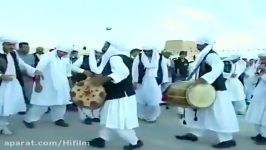 Balochi folk Dance Dochapi in Bahrain National Day 2012