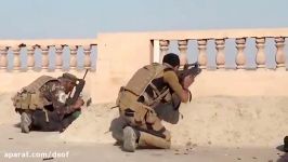 درگیری سنگین حشدالشعبی داعش در بادوش موصل
