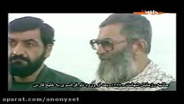 تصاویر ضبط شده عرشه ناو امریکایی توسط پهپاد ایرانی