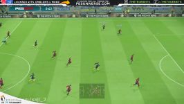 TTB PES 2017 Gameplay  Manual Passing  Realistic Pace  Costly Mistake