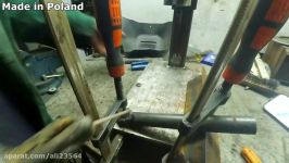 #16 Homemade steel DRILL PRESS stand diy