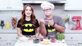 BATMAN PIZZA w my Dad  NERDY NUMMIES