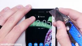 Nokia 6 Durability Test  Scratch Burn And BEND tested