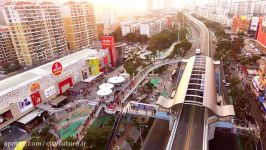 Dissing + Weitling pletes worlds longest elevated cycling path in China