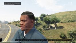 گیم پلی GTA V بازی خودم در PS4