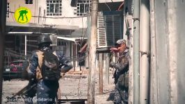 نبرد خیابانی نیروهای پلیس فدرال داعش در غرب موصل