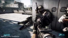 تریلر گیم پلی Fault Line بازی اکشن Battlefield 3