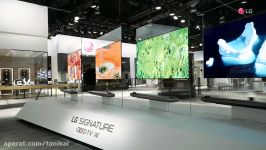 LG at CES 2017  LG SIGNATURE OLED TV W