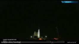Launch of SpaceX Falcon 9 with EchoStar 23 from Kennedy Space Center