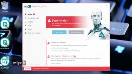 لایسنس کردن nod32 یا Eset smart security