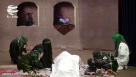 اجرای تعزیه یاس کبود به مناسبت سالروز شهادت حضرت زهرا