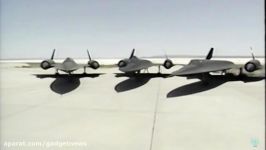 هواپیمای رادارگریز مافوق صوت SR 71 Blackbird