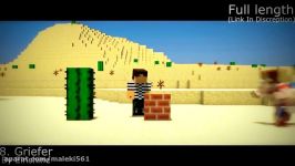 ماین كرافت افضل 10 انمیشن minecaft top 10 animation