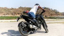 Yamaha FZ 25 First Ride Review Exhaust Note Walkaround