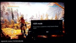 مقایسه حالت HDR بازی Horizon Zero Dawn در PS4 Pro