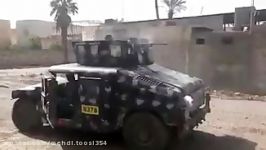 درگیری پلیس اتحادیه عراق داعش در غرب موصل2