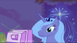 Luna watches the Princess Celestia video