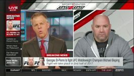 SportsCenter President Of The UFC  Dana White Joins SC  March 1 2017