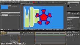 کار لایه های شکلی در افتر افکت