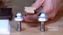 Make Unique Projects with the 22.5° Lock Miter Router Bit Set