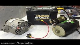 charging system wire up using GM 3 wire internally regulated alternator