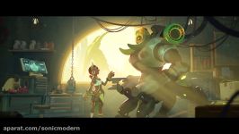 انیمیش کوتاه orisa origin story تریلر بازی overwatch