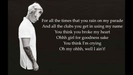 Justin Bieber  Love Yourself Lyrics