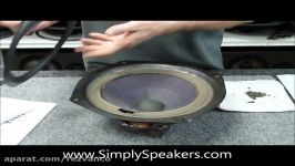 Advent Speaker Repair Replace Foam Edge Metal Frame Woofer