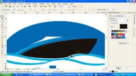 8 سعید طوفانی  آموزش کرل  لوگو  گرافیک  Corel Draw