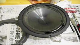 SPEAKER REPAIR  HOW TO REFOAM YOUR WOOFER with NEW SPEAKER SURROUNDS