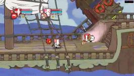 گیم پلی بازی Castle Crashers مرحله کشتی صحرا