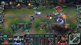 H2K vs FNC  Week 6 Day 1 Match Highlights 2017 EU LCS