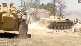 جنگ تانک های سوریه روسیه فاطمیون علیه داعش جبهه النصره