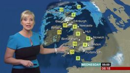 Carol Kirkwood  Breakfast Weather 06Dec2016 HD