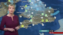 Carol Kirkwood  Breakfast Weather 27Jan2017 HD