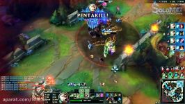 LoL Moments #65  HEXAKILL in URF League of Legends