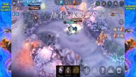 Vainglory  Trying out the new Blitz Mode 3 v 3 Scrim  Troll Builds 